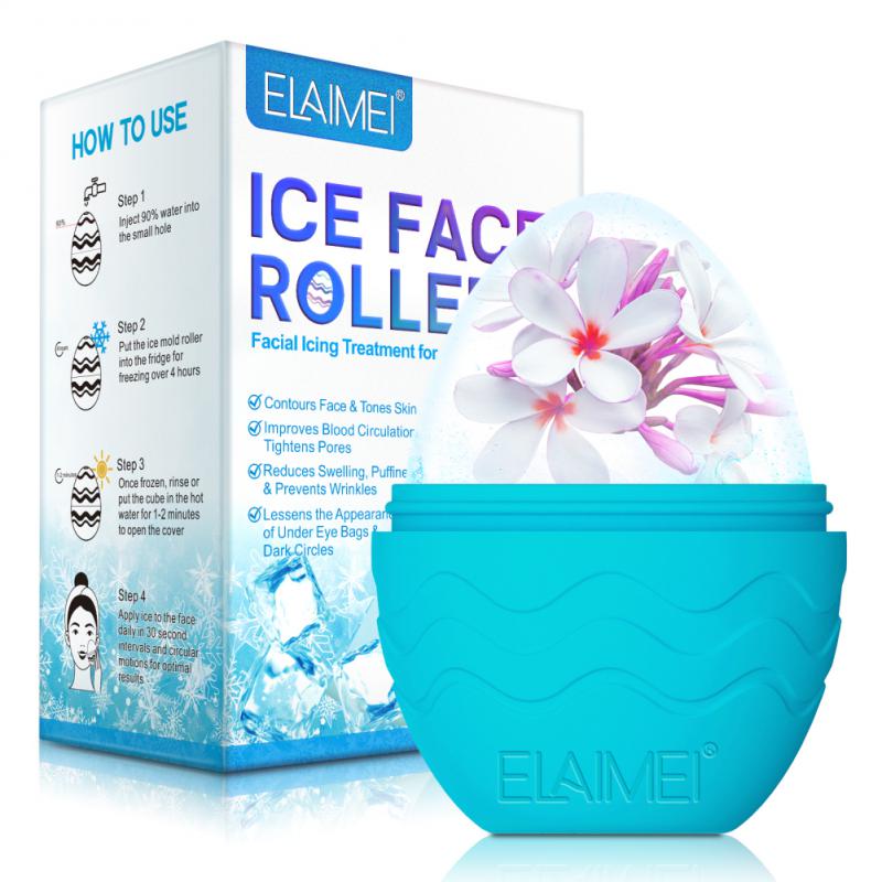 Ice Roller for Face and Eye-Silicone Ice Mold Face Massage