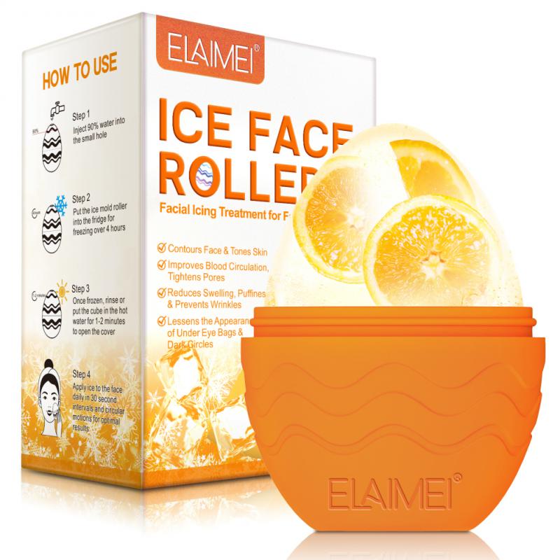 Ice Roller for Face and Eye-Silicone Ice Mold Face Massage