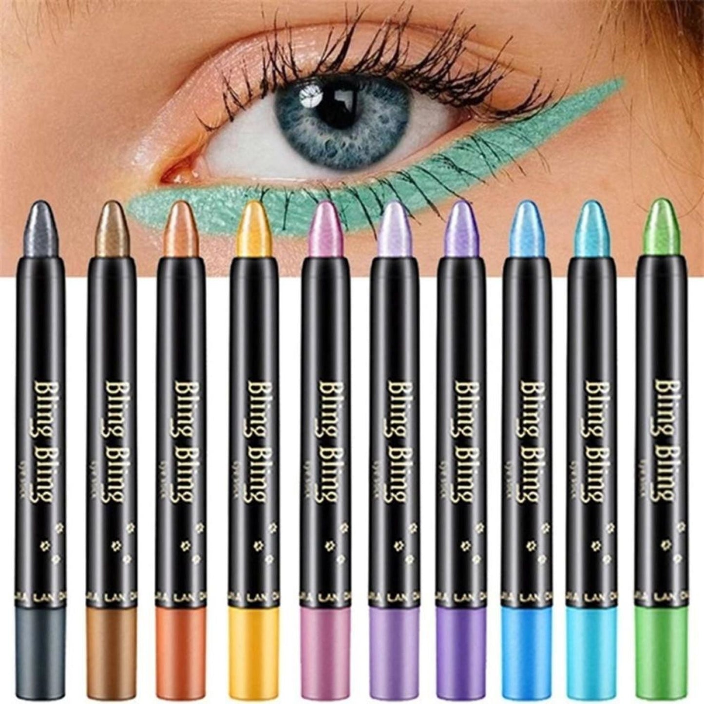 Glitter Eye Pencil Waterproof Eyeliner