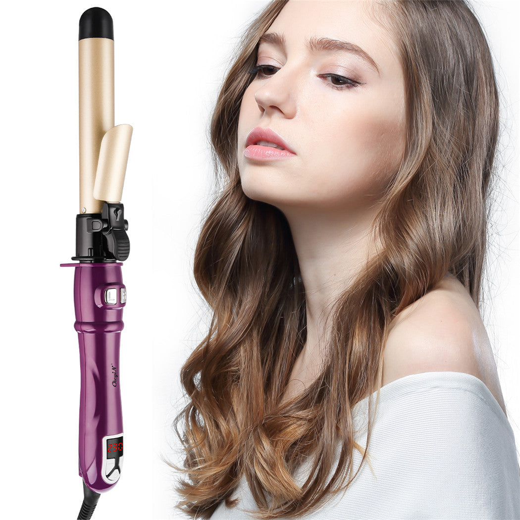 Women's LCD Digital Hair Curler