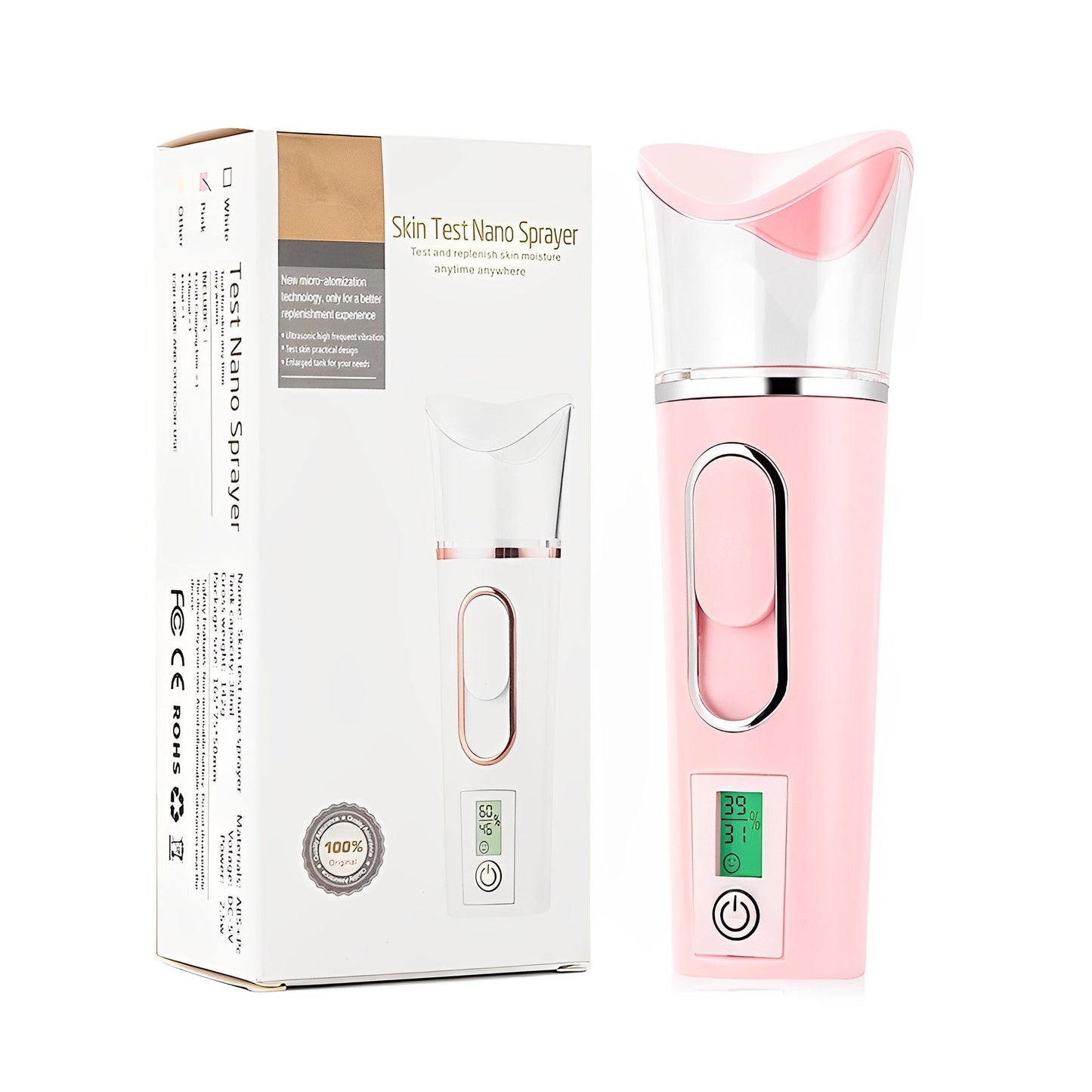 Mini Facial Steamer Moisture Sprayer