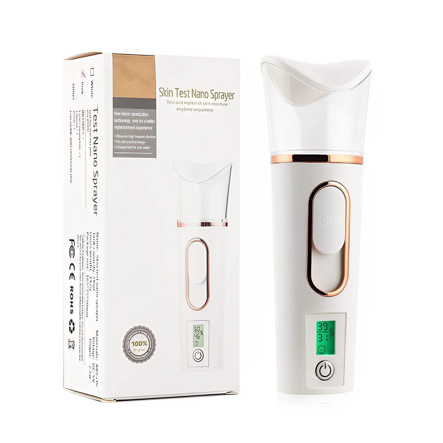 Mini Facial Steamer Moisture Sprayer