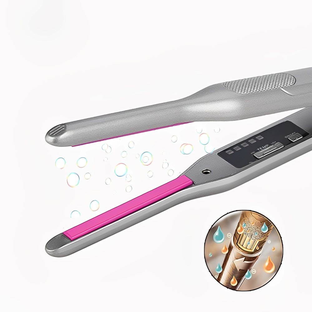 Ceramic Professional Hair Straightener and Curler for Short Hair