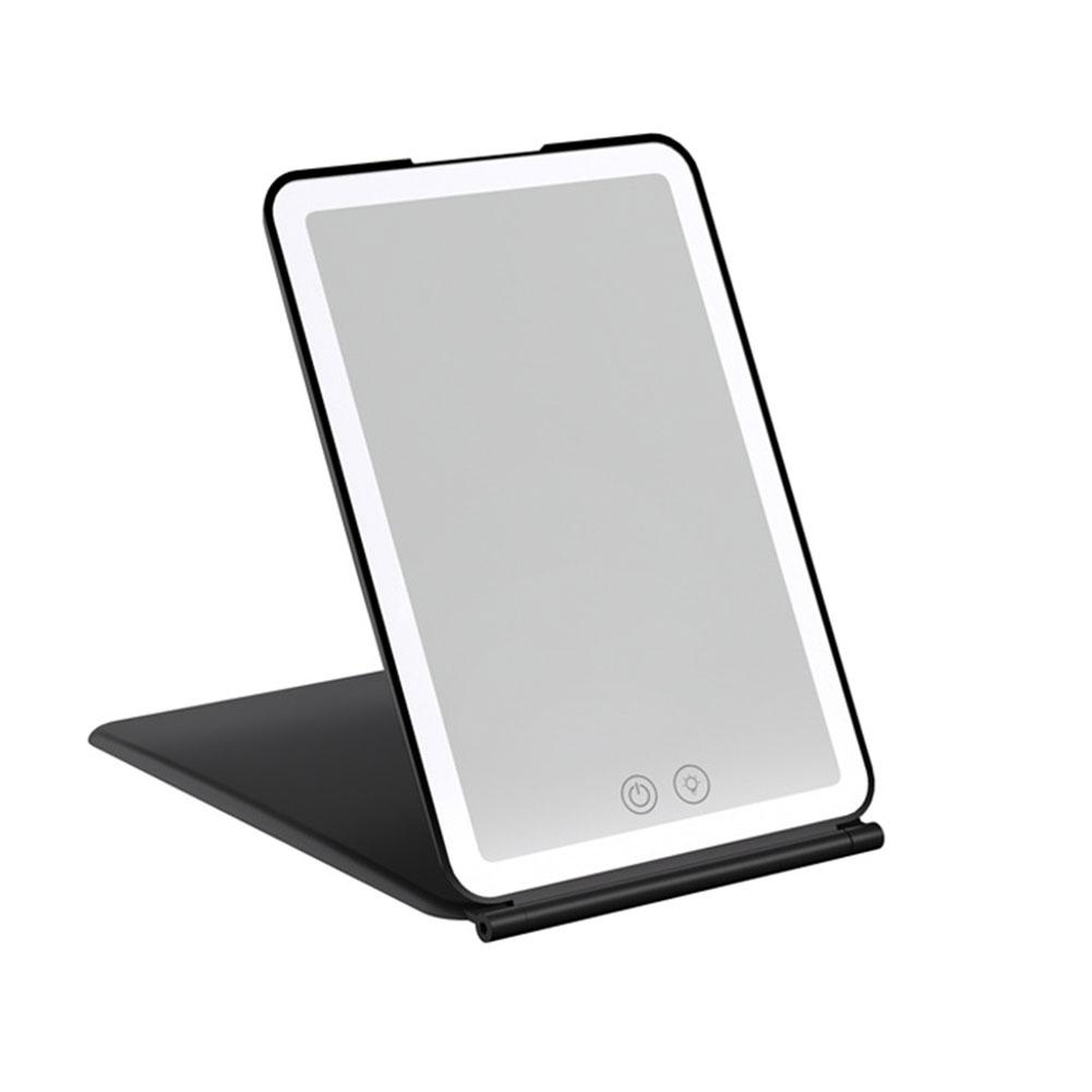 Portable LED Folding Makeup Rechargeable Mirror