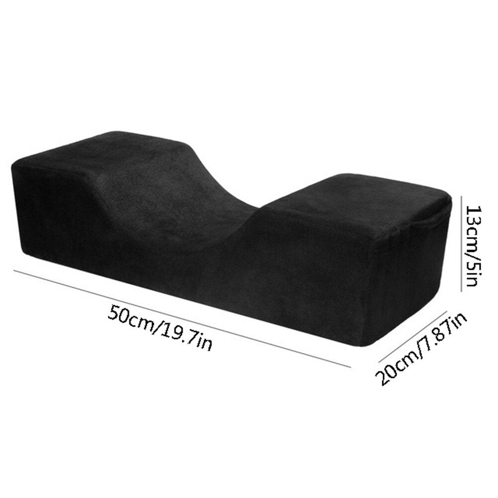 Memory Foam Neck Support Lash Pillow - Ultimate Comfort & Alignment