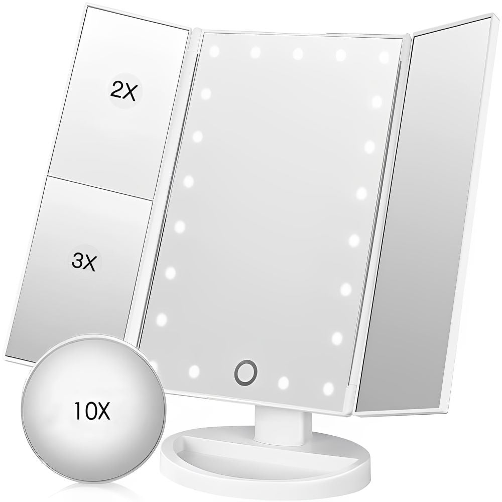 Touch Screen Light Mirror Vanity-Mirror Cosmetic