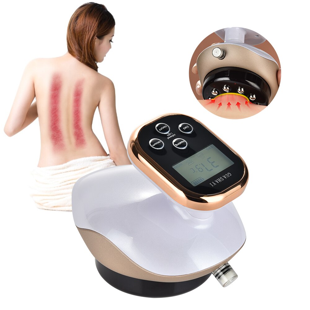 Electric Vacuum Body Massage Machine Anti-Cellulite with LCD Display