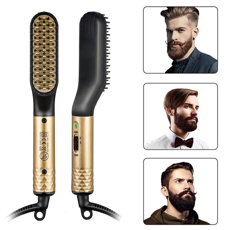 Electric Beard Straightener Comb