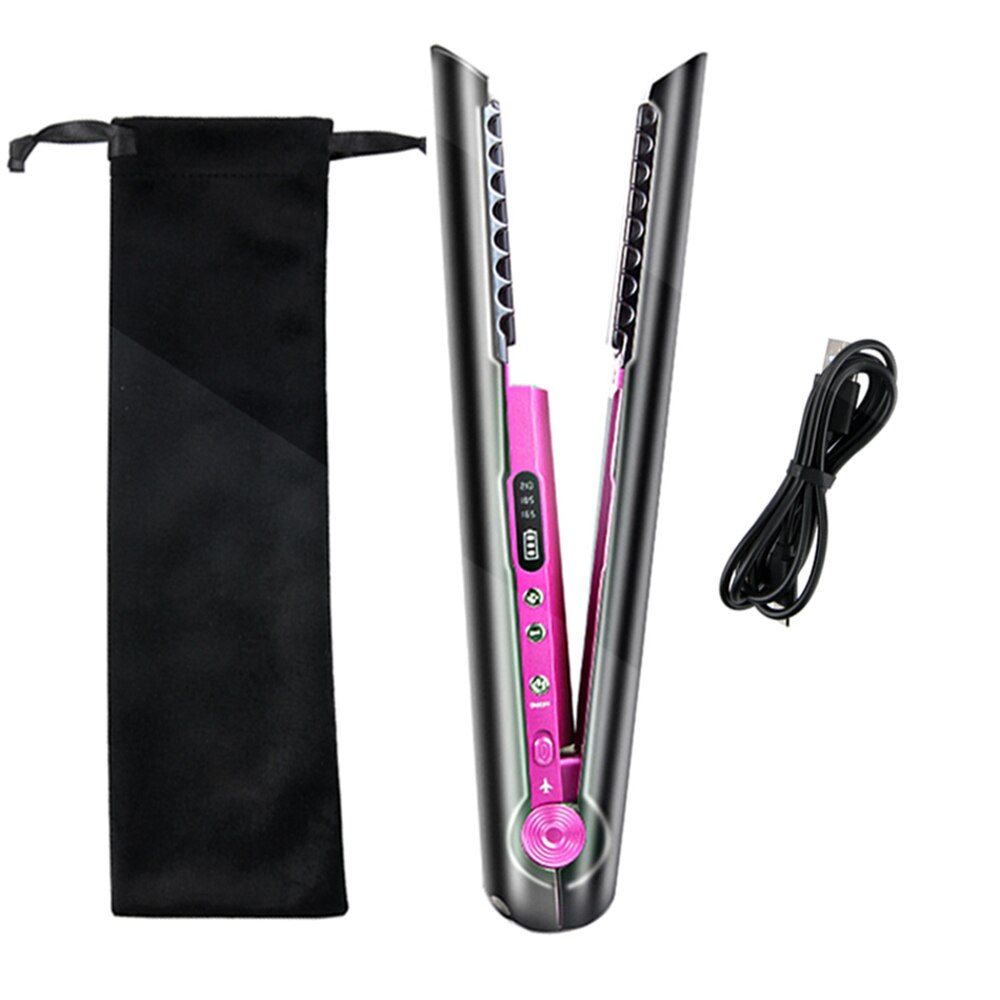 Cordless Hair Straightener with Advanced Ceramic Coating