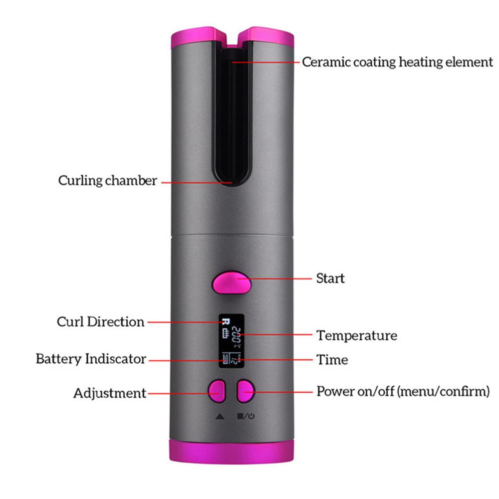 Automatic Cordless Hair Curler