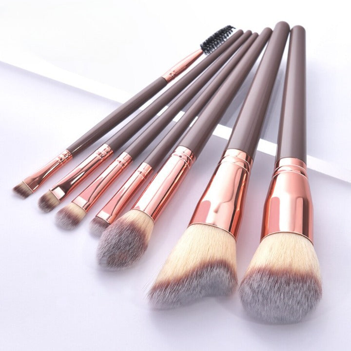 Professional Makeup Brushes Premium Synthetic Set 7/12Pcs