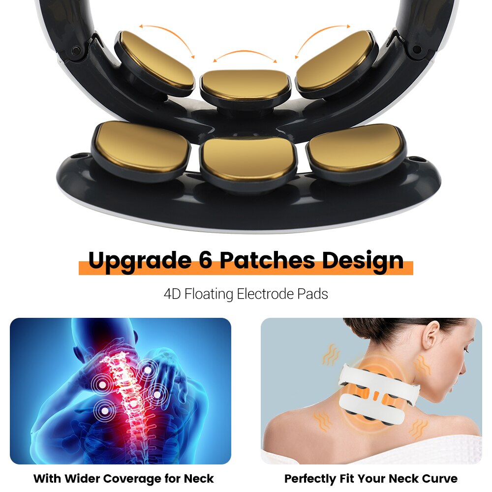 6 Heads Smart Electric Massager For Neck And Back