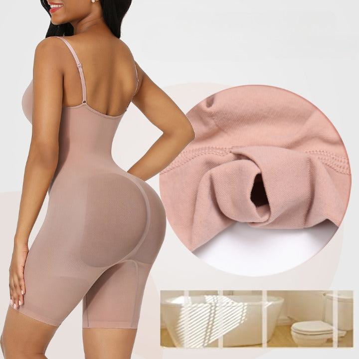 Sculpting Seamless Full Bodysuit Tummy Control Pants Bodywear Shapewear