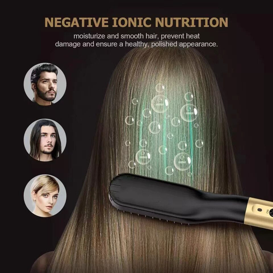 Electric Beard Straightener Comb