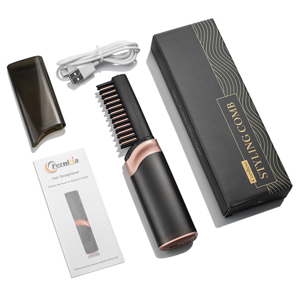 Cordless Hair Straightener Comb