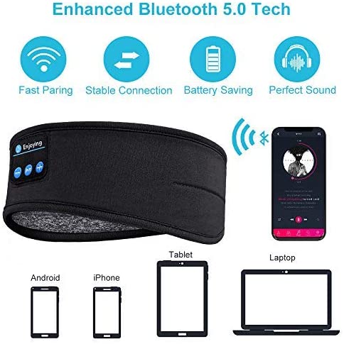 Bluetooth Sleep Headphones Wireless Headband