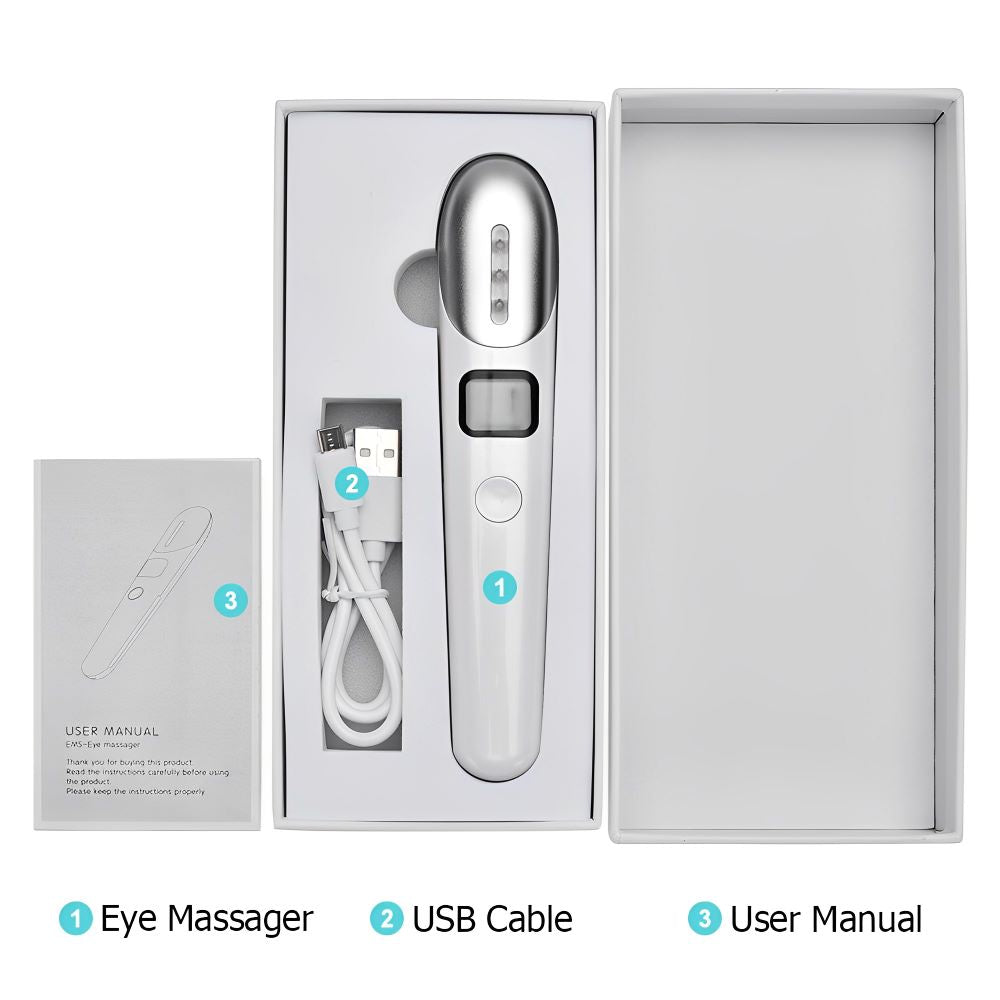 Red Light Eye Massager with Hot Compress