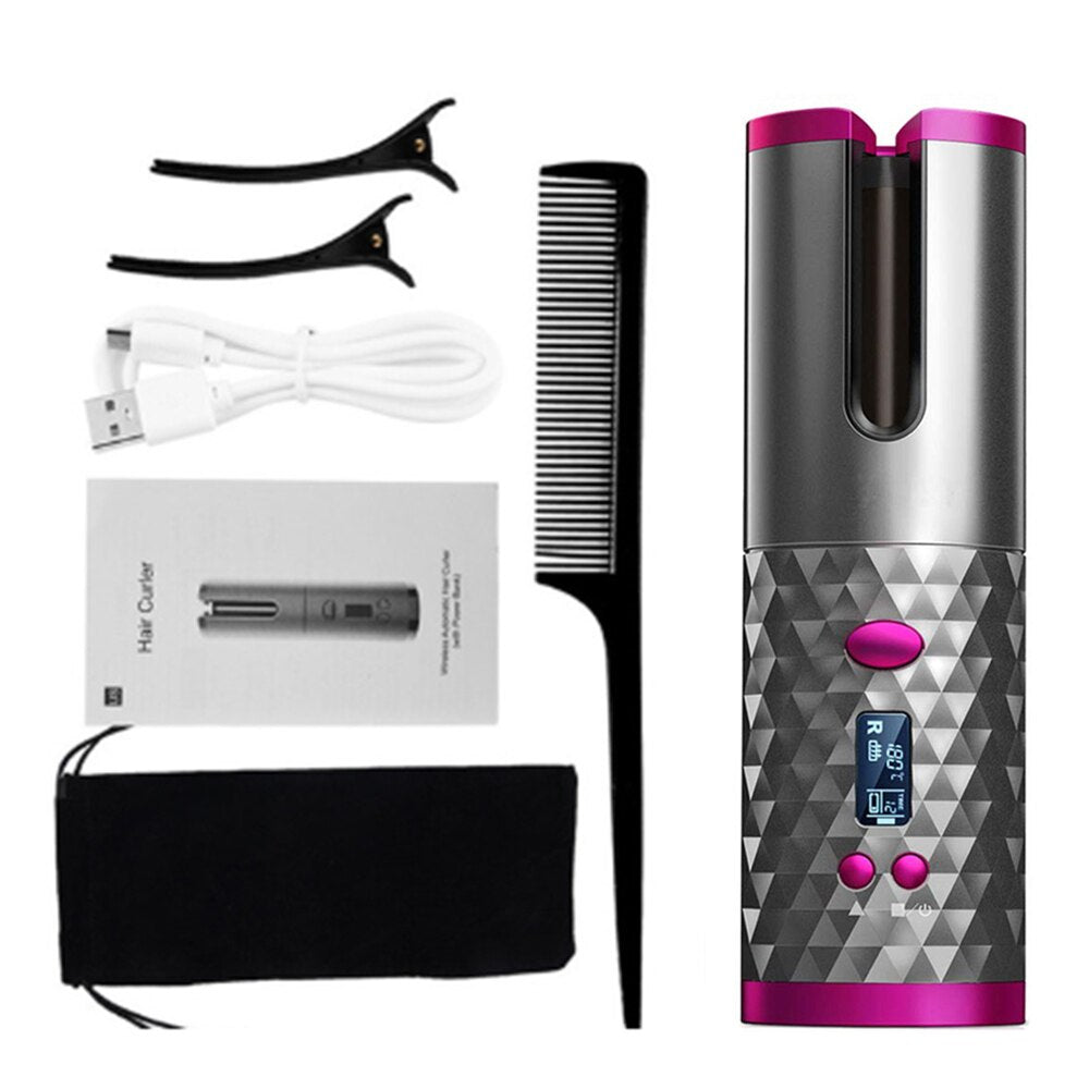 Automatic Cordless Hair Curler
