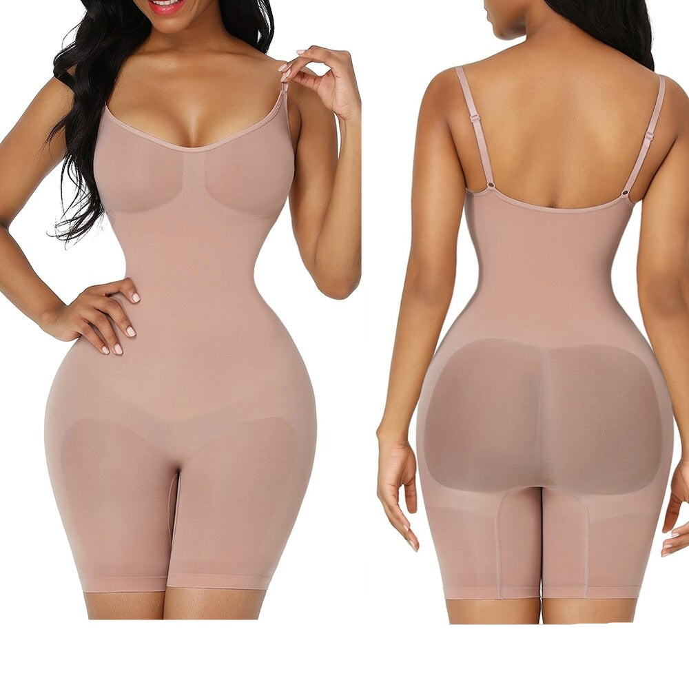 Sculpting Seamless Full Bodysuit Tummy Control Pants Bodywear Shapewear