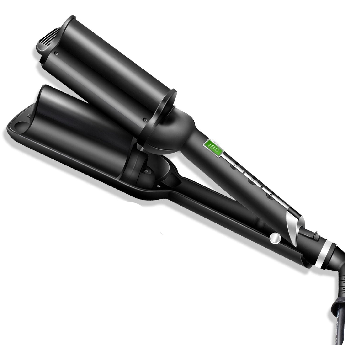 Deep Barrel Hair Waver with 3 Barrel Curling Iron