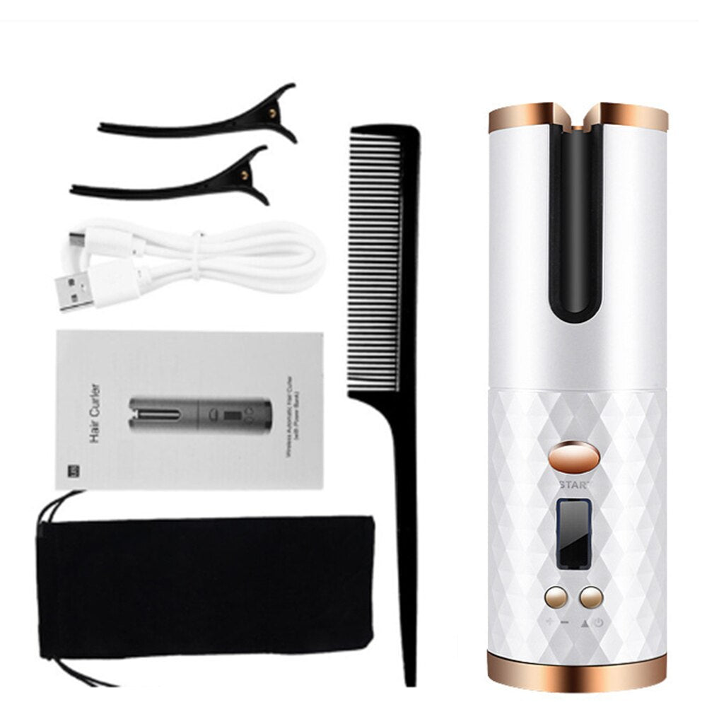 Automatic Cordless Hair Curler