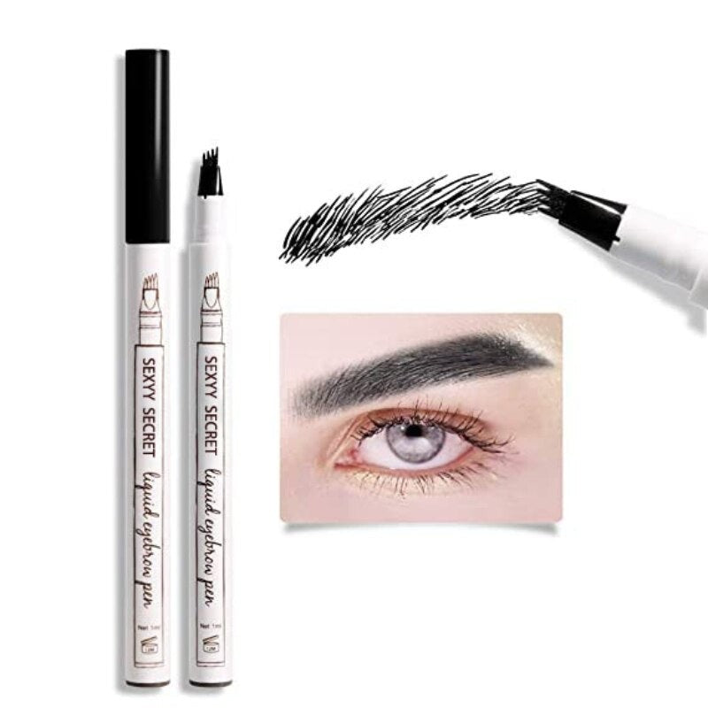 Waterproof 4 Fork Liquid Brow Pencil