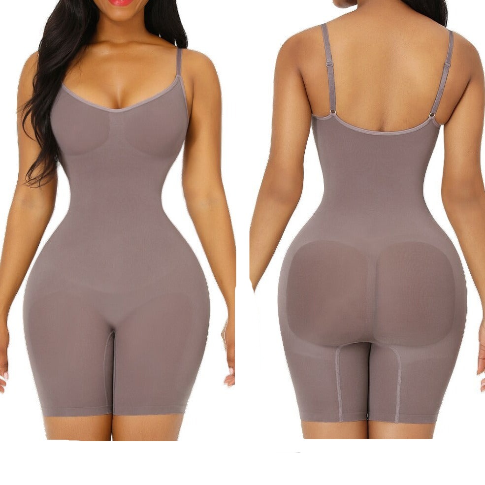 Sculpting Seamless Full Bodysuit Tummy Control Pants Bodywear Shapewear