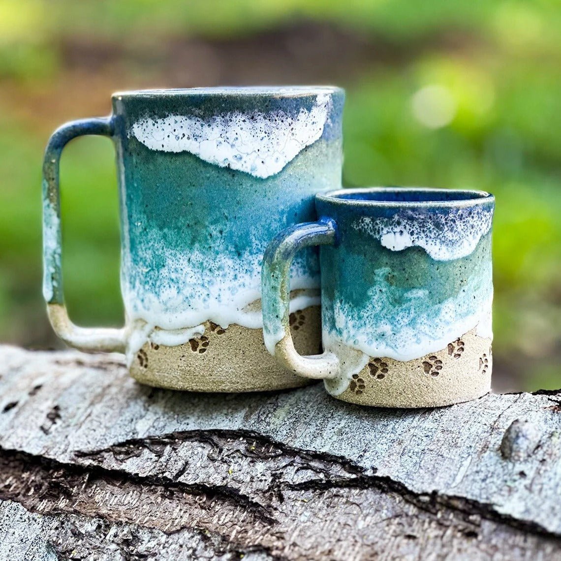Beachy Dog Paw Coffee Mug Home Gift - SweetyGem