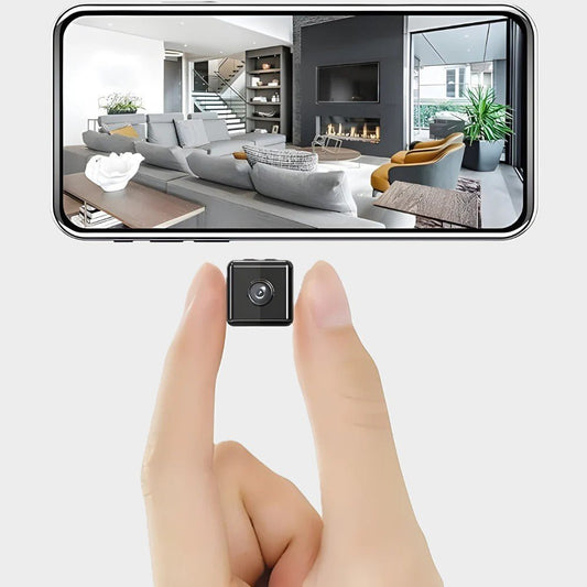 Compact Wi-Fi Hidden Spy Camera with Audio Monitoring - SweetyGem