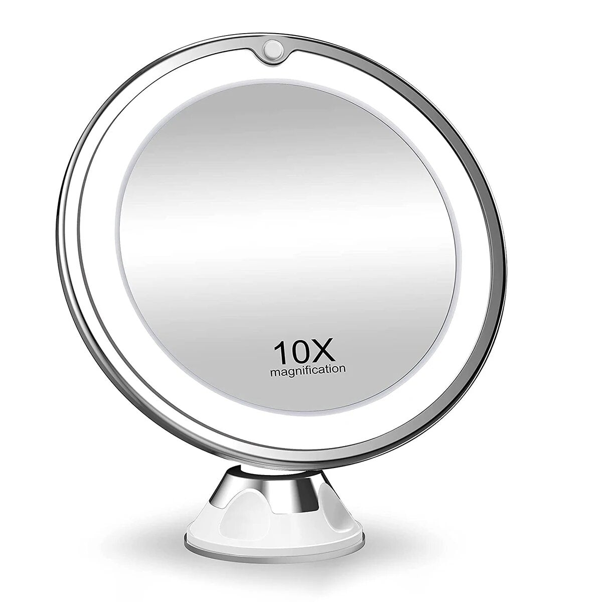 Flexible 10x Magnifying Led Makeup Mirror