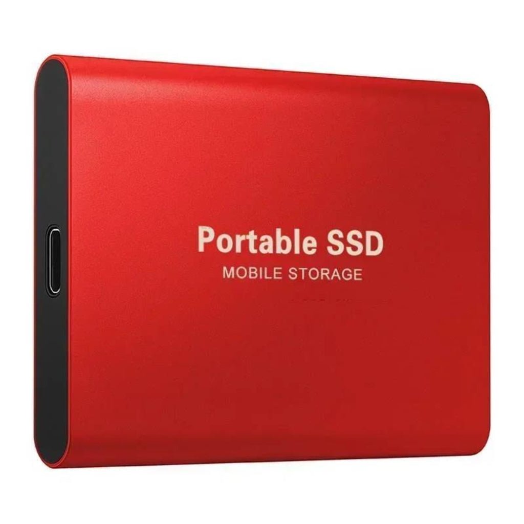 Slim 120GB USB External Solid State Drive Fast Storage