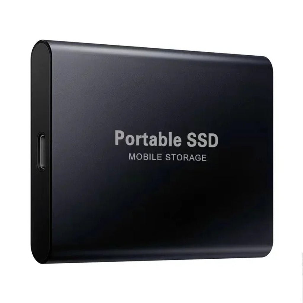 Slim 120GB USB External Solid State Drive Fast Storage