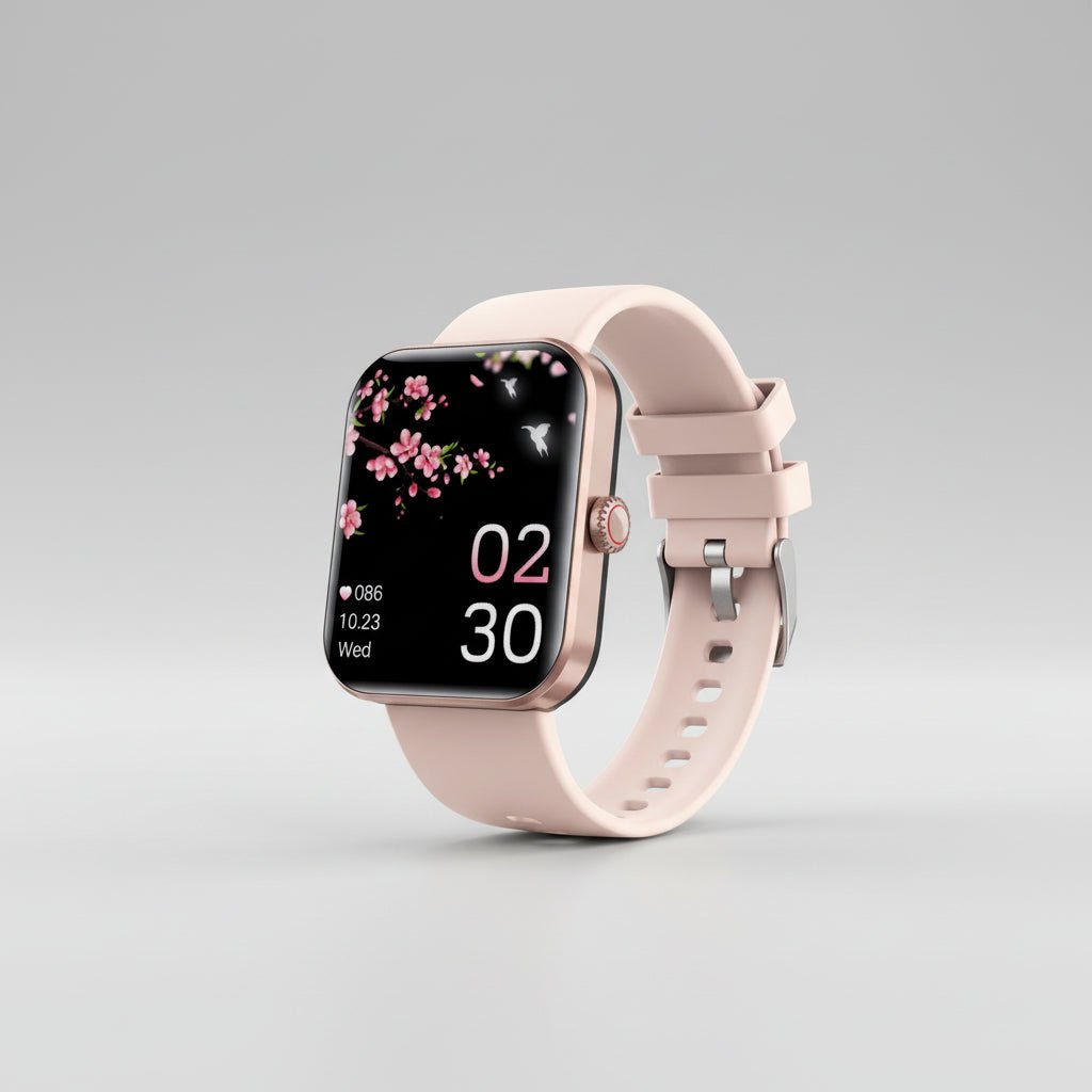 Waterproof Fitness Watch with Bluetooth and Heart Rate Monitor