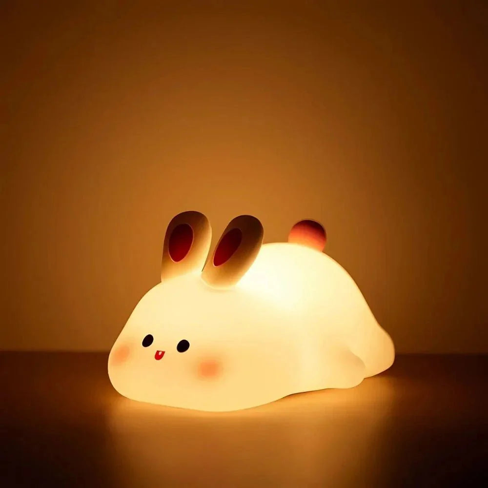 Soft Glow Portable Rechargeable Nightlight Lamp