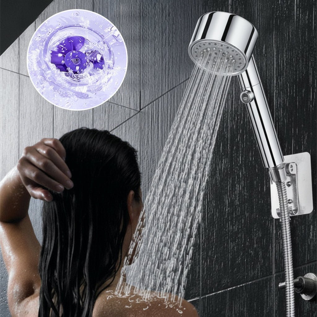 Powerful Shower Head Adjustable Water Saving Hand Spray - SweetyGem
