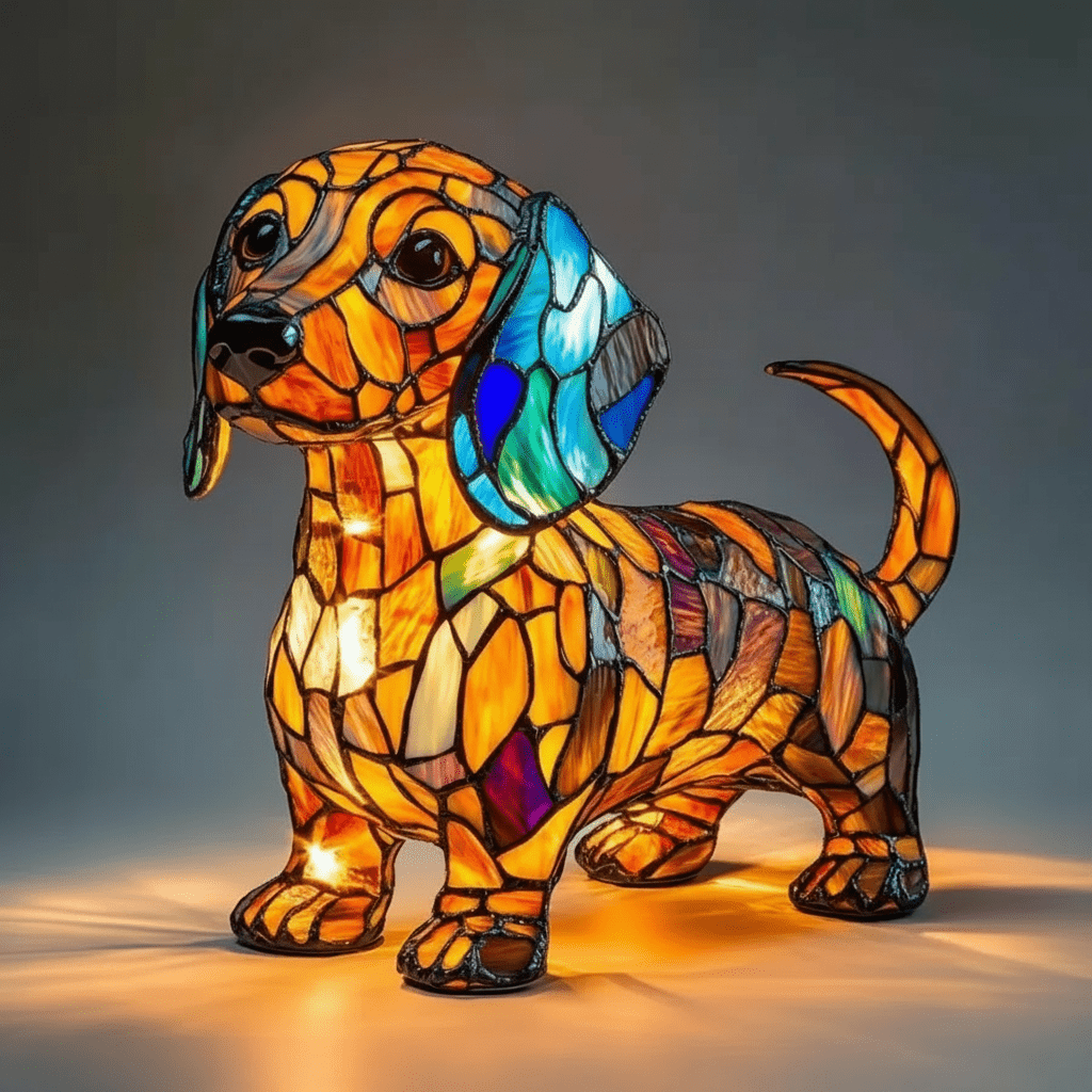 Cute Dog Figurine LED Night Lamp - SweetyGem