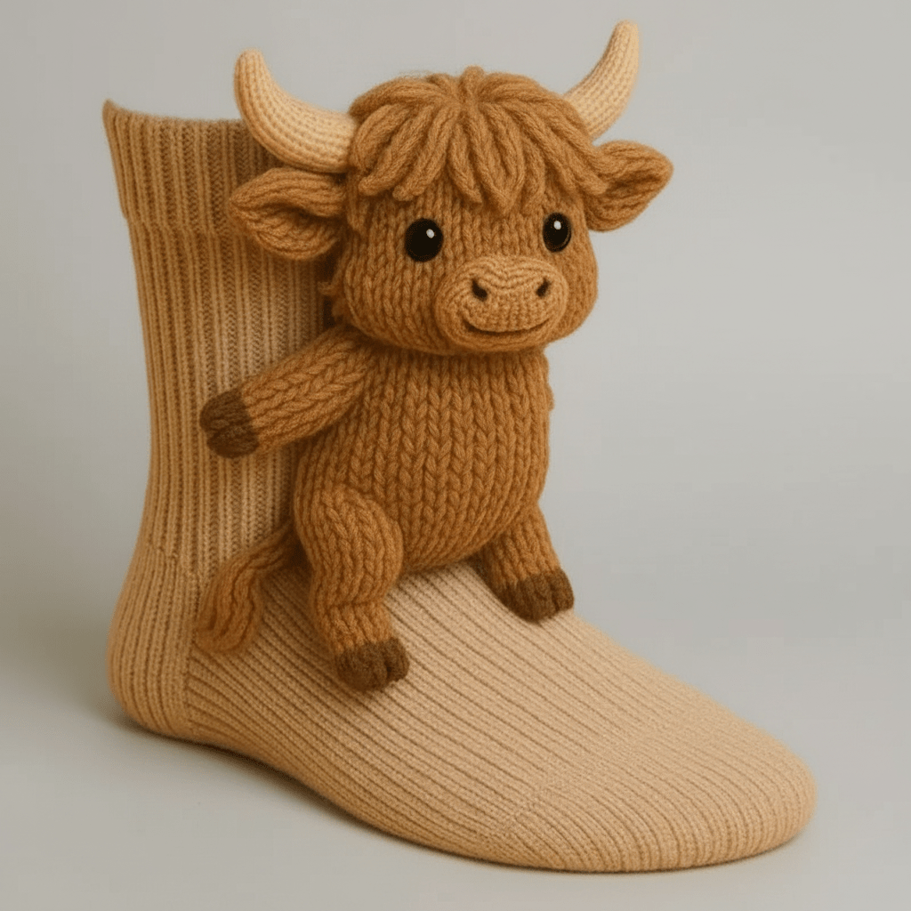 Warm Fuzzy Animal Slipper Socks - SweetyGem