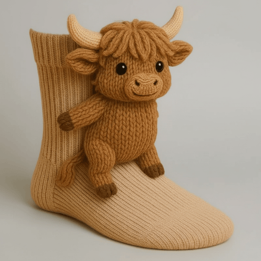 Warm Fuzzy Animal Slipper Socks - SweetyGem