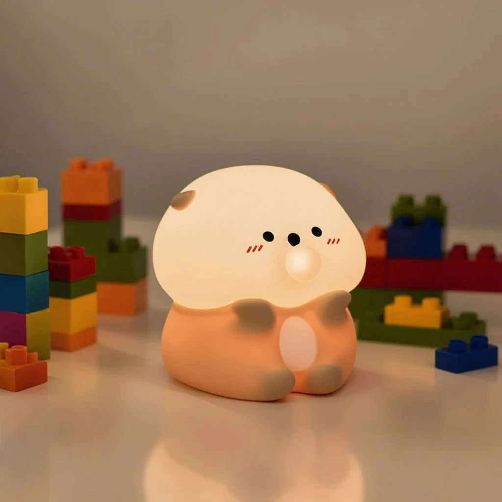 Soft Glow Portable Rechargeable Nightlight Lamp