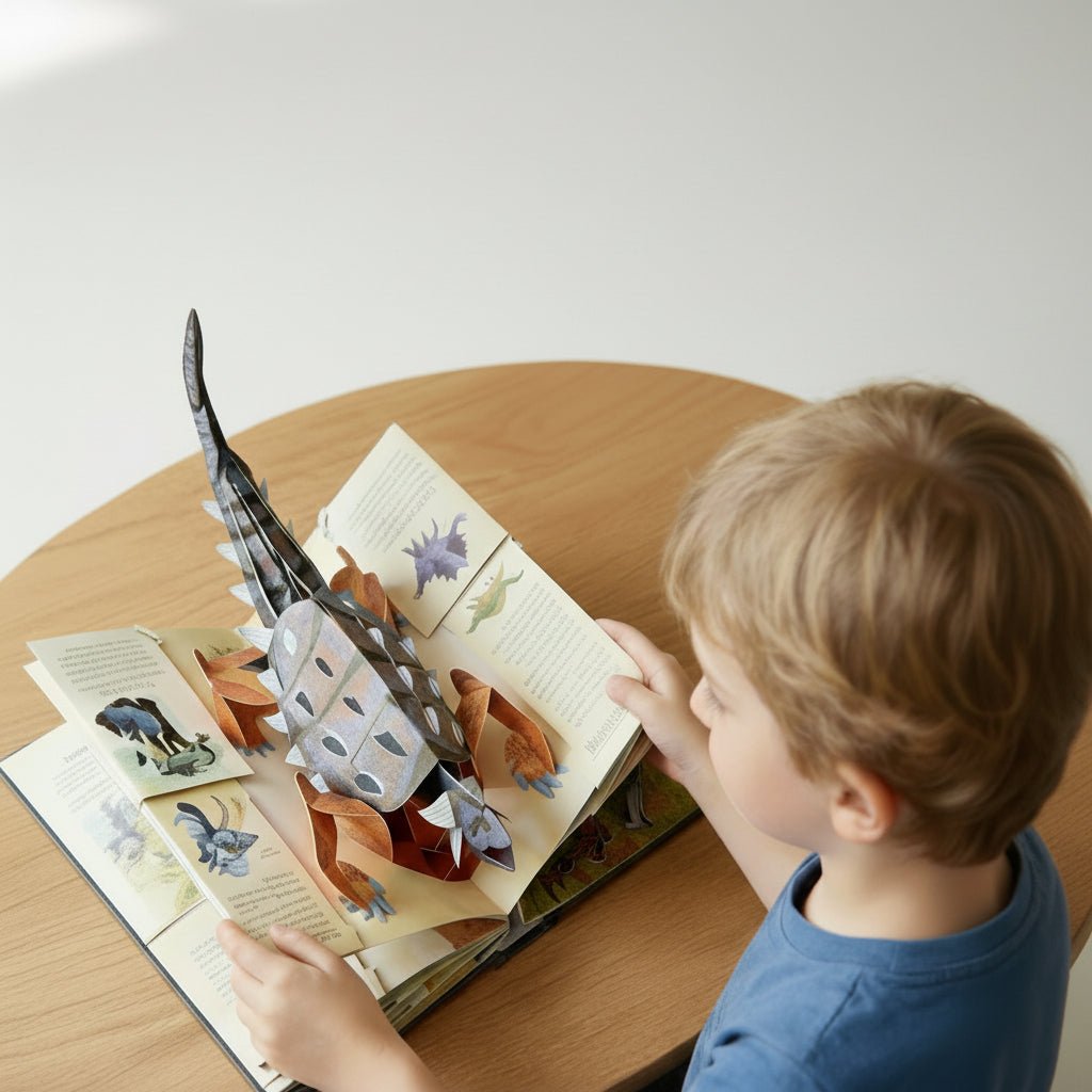Fun Dinosaur Book for Kids Interactive Education - SweetyGem