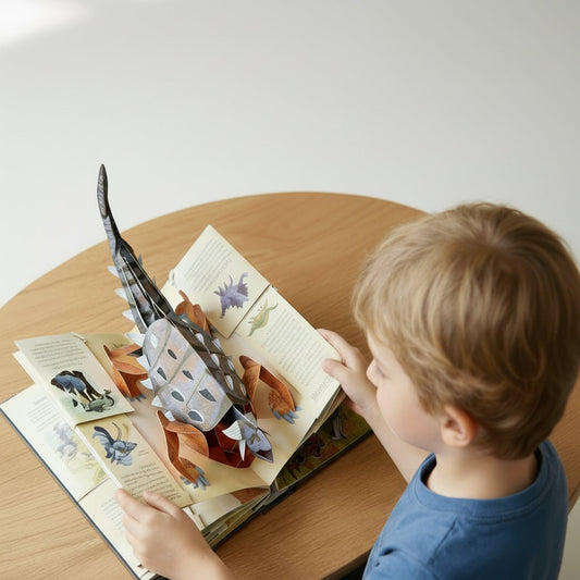 Fun Dinosaur Book for Kids Interactive Education - SweetyGem