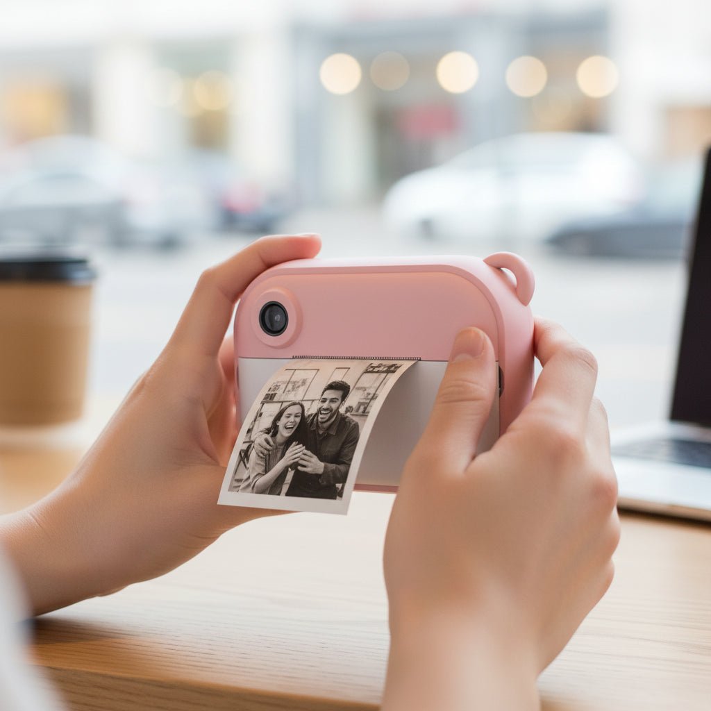 Fun Kids Instant Camera with Colorful Stickers - SweetyGem