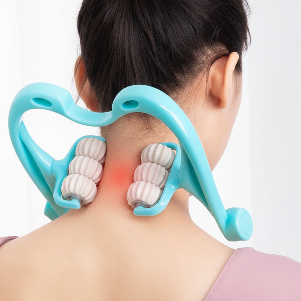 Portable Neck Roller Massager Relief Tool - SweetyGem