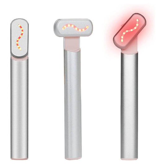 Facial Skincare Wand With Red Light Therapy