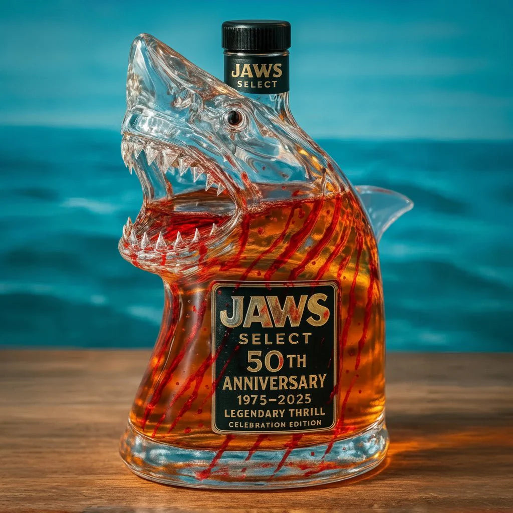 Unique Shark Head Movie Collectible Bottle