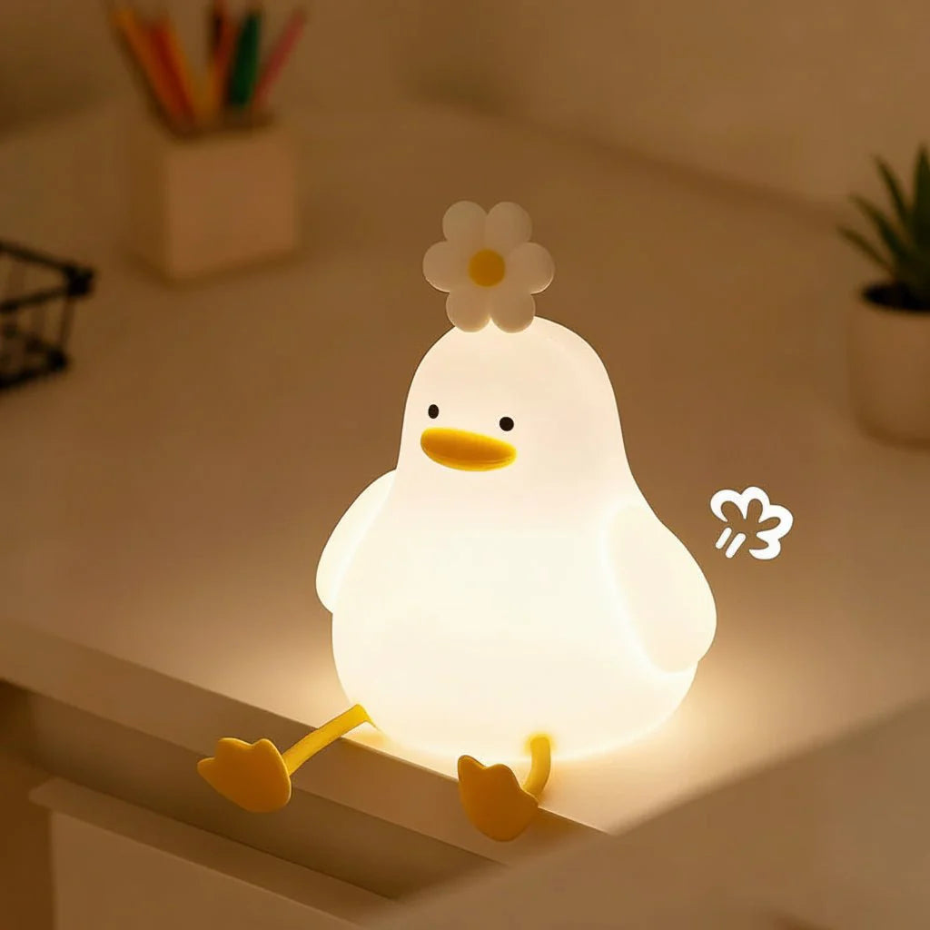 Soft Glow Portable Rechargeable Nightlight Lamp