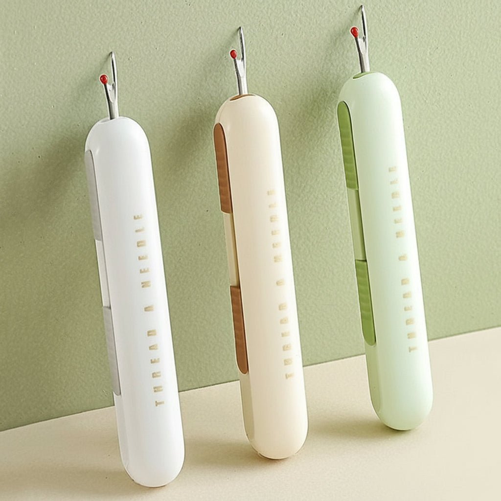 Easy Sewing Tool Kit with Threader and Cutter