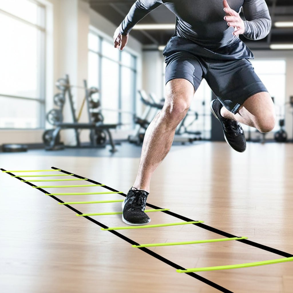 Portable Folding Fitness Ladder Speed Trainer