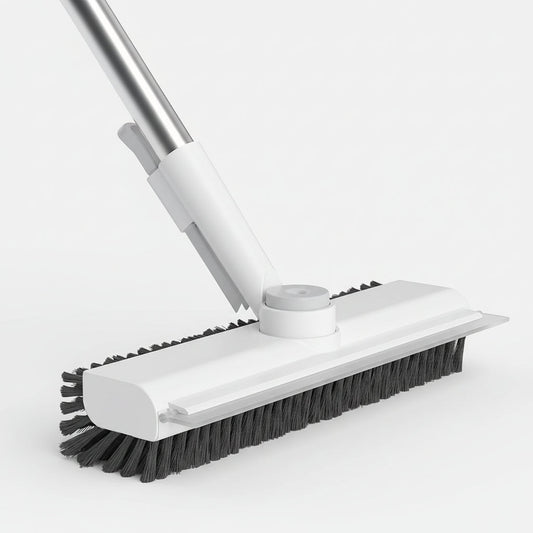 Heavy Duty Floor Scrubber Brush with Extendable Handle - SweetyGem