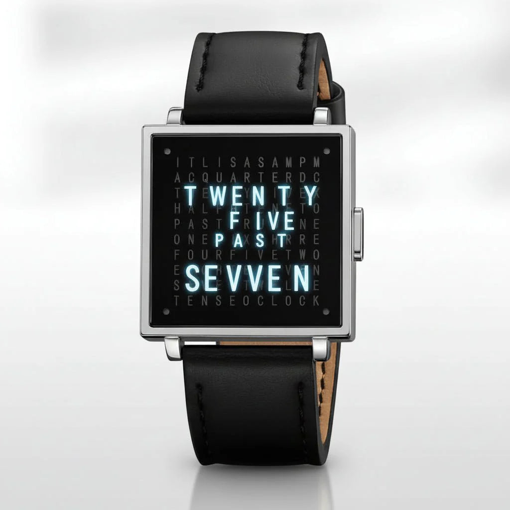 Waterproof LED Sports Watch Stainless Steel Unisex Wristwatch